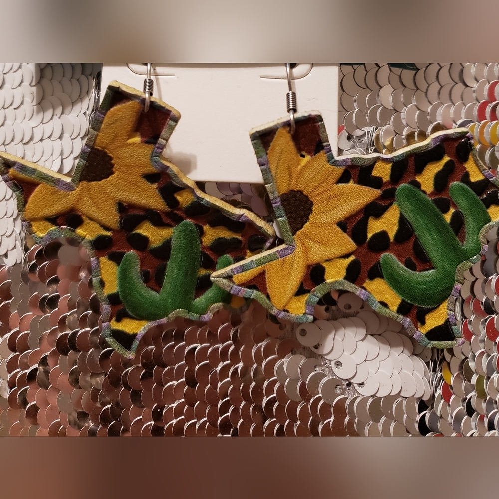 Texas earrings